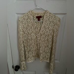 JS Collections lace top